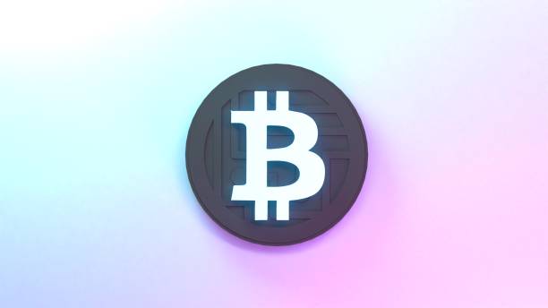istock Cryptocurrency icon. Future money concept. 3d render illustration. 1438882950