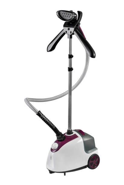 istock a steamer for clothes on a white background close-up 1438889701