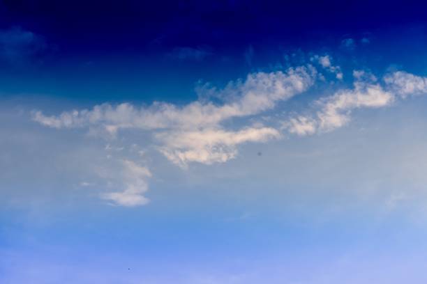 istock Blue cloudy sky during daytime - a cool picture for backgrounds and wallpapers 1438905743