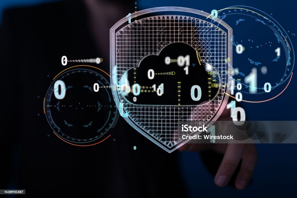 A Binary Code String Aggregation Risesbig Data Convergence Stock Photo ...
