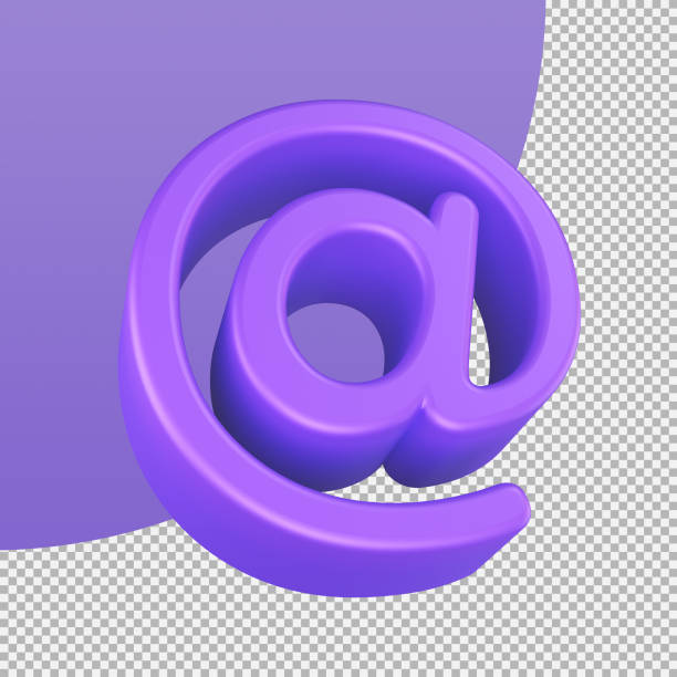 istock email at symbol. Minimal email address icon. 3d illustration with clipping path. 1438918785