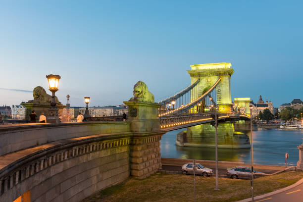 istock The Chain Bridge in Budapest, Hungary. 1438922566