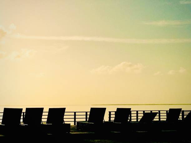 istock Beach Chairs Overlooking The Ocean 1438926641