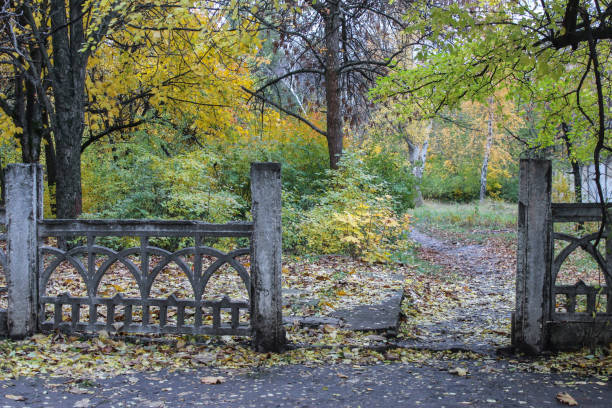 istock Urban autumn landscape 1438944408
