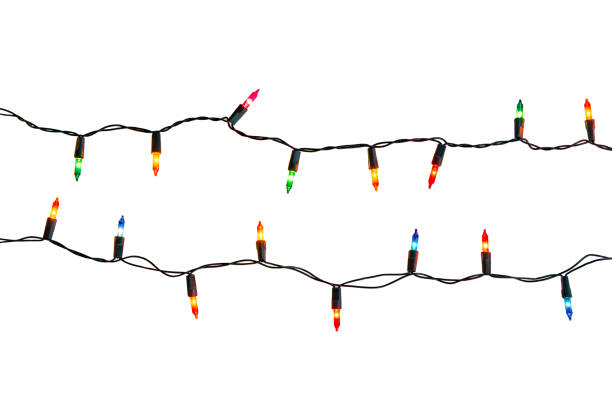 istock String of Christmas lights isolated on white background With clipping path 1438951201