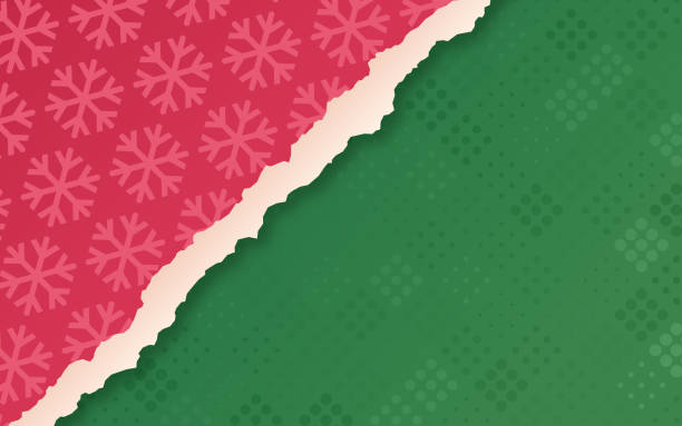 ilustrações de stock, clip art, desenhos animados e ícones de christmas holiday wrapping paper abstract background - wrapping paper