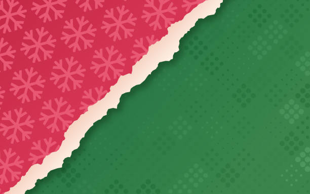 рождественские праздники оберточная бумага абстрактный фон - holiday banner backgrounds christmas paper stock illustrations