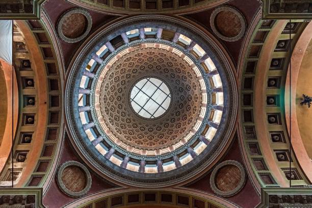 istock Inner dome in Basilica of San Gaudenzio 1438963471