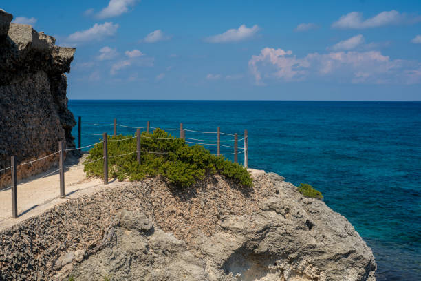 Footpath around Punta Sur on Isla Mujeres