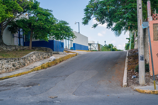 Streets of Isla Mujeres, Mexico