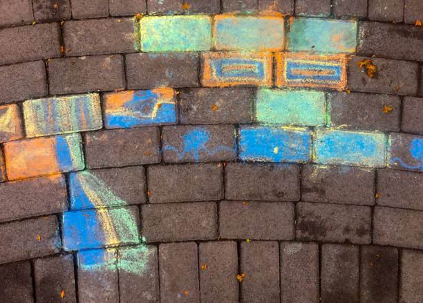 istock Children’s chalk drawings 1438979876