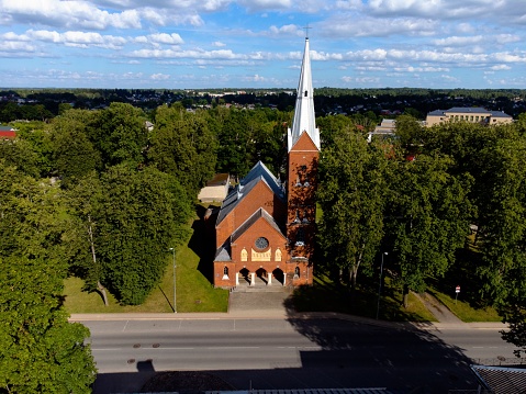 Vista Aérea De La Iglesia Evangélica Luterana De La Santísima Trinidad De Rezekne Foto de stock y más banco de imágenes de Antiguo - iStock Vista Aérea De La Iglesia Evangélica Luterana De La Santísima Trinidad De Rezekne Foto de stock y más banco de imágenes de Antiguo - iStock