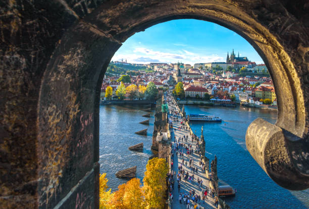 Charles Bridge, Prague Charles Bridge, Prague prague stock pictures, royalty-free photos & images