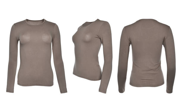 istock Ladies full sleeves t-shirt 1438985865