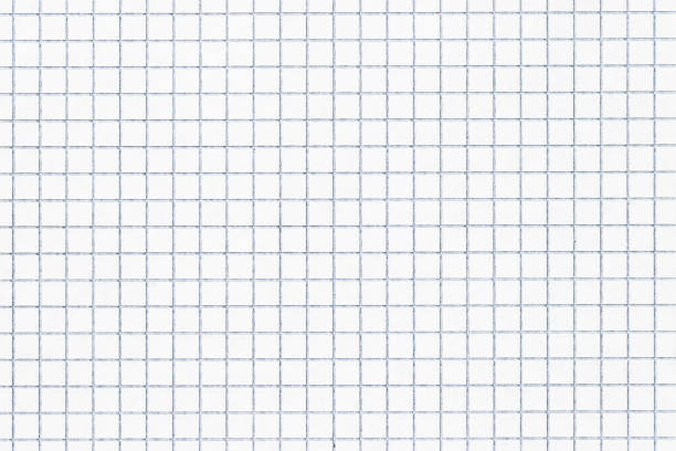 istock texture checkered sheet of white paper background. 1438986350