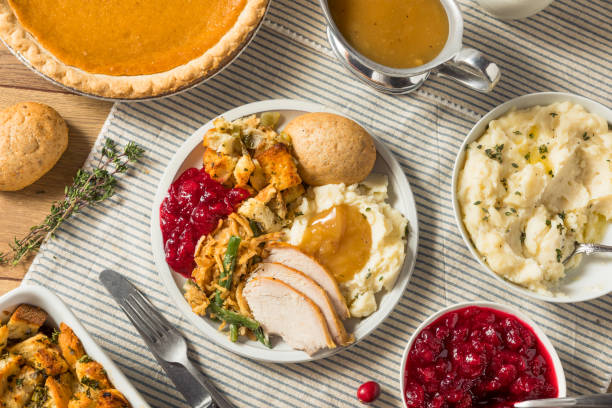 istock Homemade Thanksgiving Turkey Dinner 1438991964