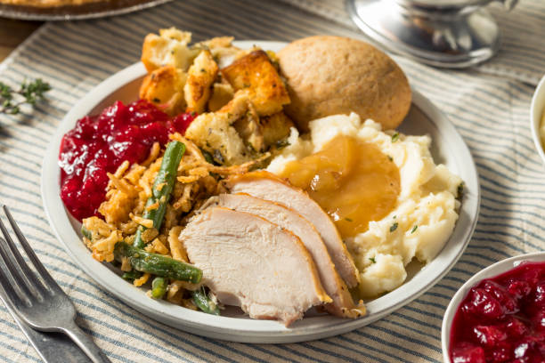 istock Homemade Thanksgiving Turkey Dinner 1438991974