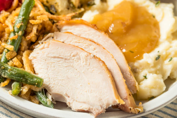 istock Homemade Thanksgiving Turkey Dinner 1438991986