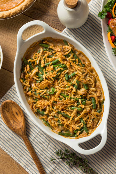 istock Homemade Thanksgiving Green Bean Casserole 1438992715
