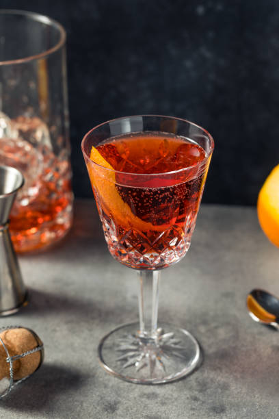 istock Boozy Refreshing Negroni Sbagliato Cocktail 1438993098