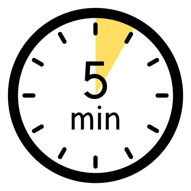 5 minutes,concept of time,timer illustration,vector. 5 minutes,concept of time,timer illustration,vector. five minutes stock illustrations