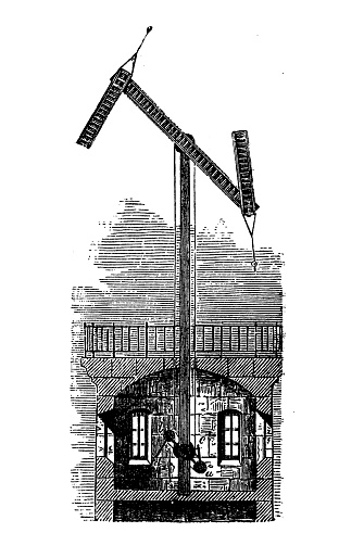 Claude Chappe (1763-1805) during the French Revolution invented a semaphore optical telegraph between towers towers in line of sight with two crossarms that could be placed in various positions