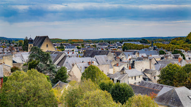 istock Chinon la vienne and the castle 1439006583
