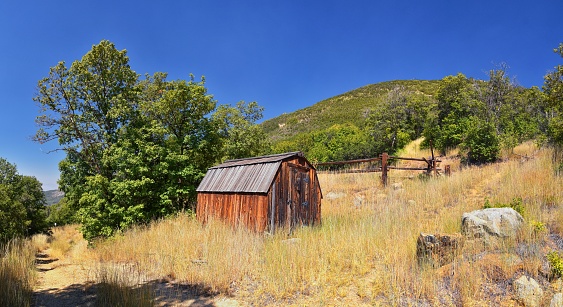 Bodie a historic ghost town in California east of the Sierra Nevada Mountains. Mono County.