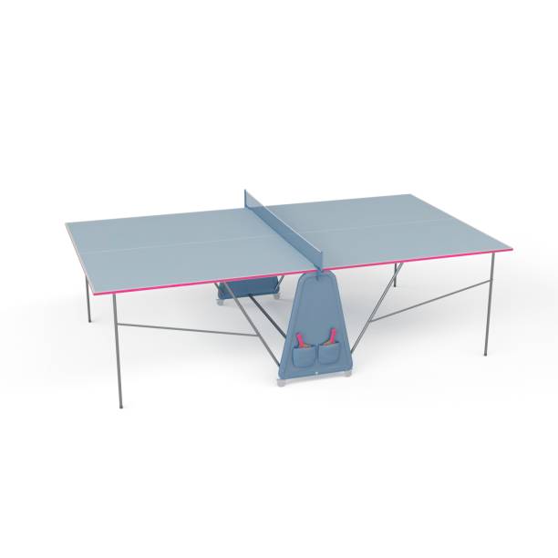 istock 3D rendering of tennis table isolated in white background 1439007561