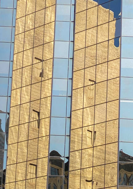 istock Skyscraper Window Reflections in downtown Los Angeles 1439011049