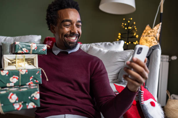 istock Online party during holiday season 1439020367