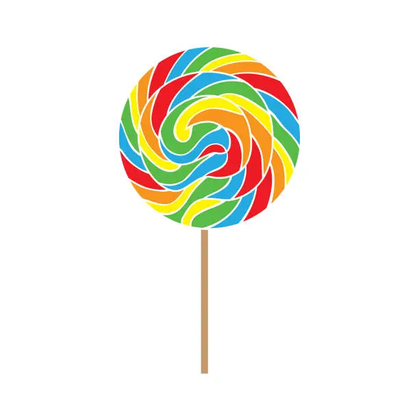 Vector illustration of Lollipop