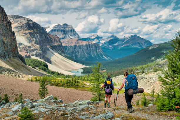 Sulphur Mountain scenic views, Banff, Alberta
