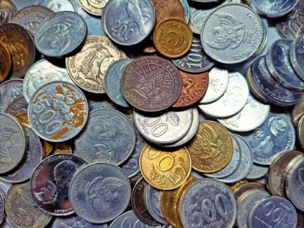 istock Indonesian coin collection 1439070045