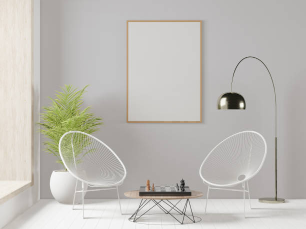 istock Poster Frame in living room 1439085563