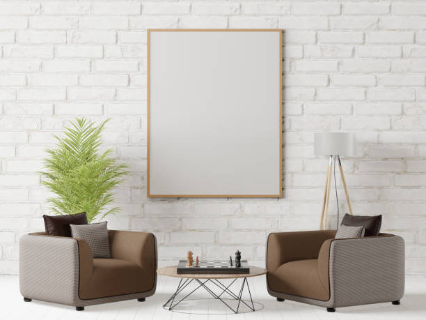 istock Poster Frame in living room 1439089771