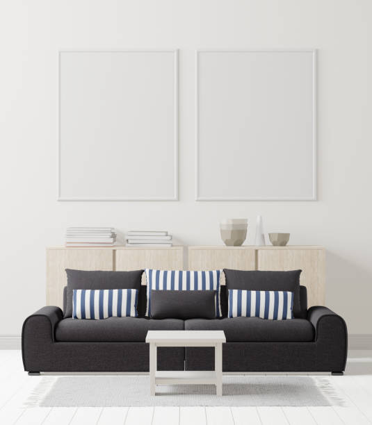 istock Poster Frame in living room 1439092822