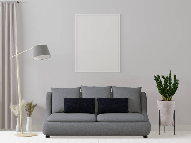 istock Poster Frame in living room 1439093233