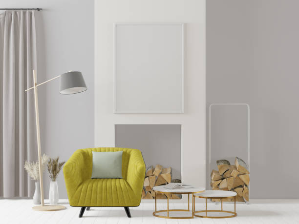 istock Poster Frame in living room 1439093249