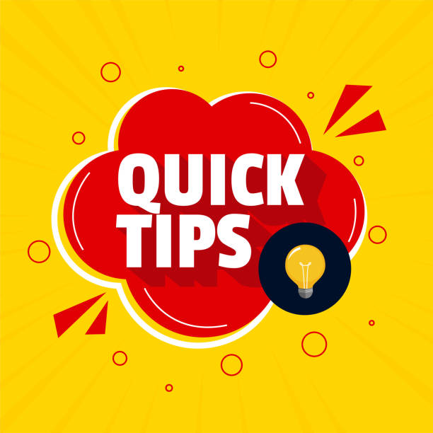 Tips Inq Tips 100+ Tips Tricks Hacks Stock Illustrations, Royalty-Free Vector ...