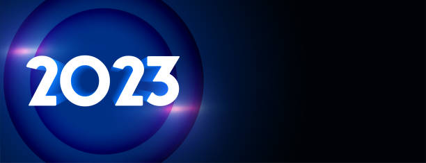 istock happy new year banner with 2023 text in 3d style 1439104495