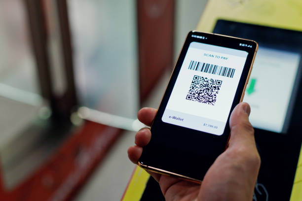 istock Contactless payment at metro station close-up 1439120483