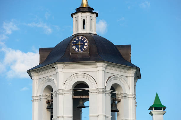 istock The clock on the monastery tower counts the time 1439123369