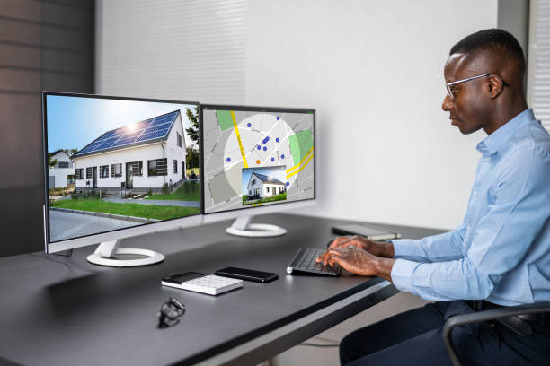 istock Man Searching For Real Estate Online 1439125980