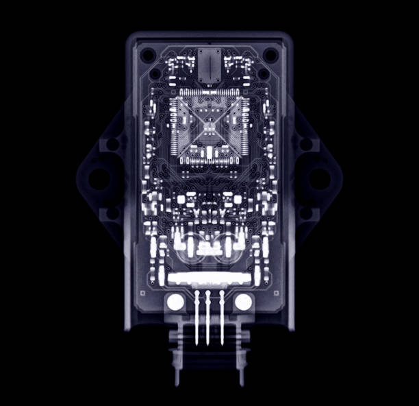 istock X-ray image of engine control unit or ECU in Motorcycle or Bigbike. 1439128810