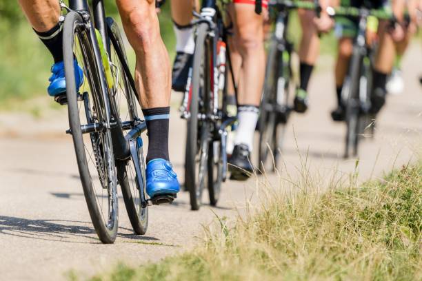 istock cyclist in a bycicle race 1439131311