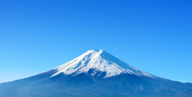 Mt. Fuji and clear blue sky