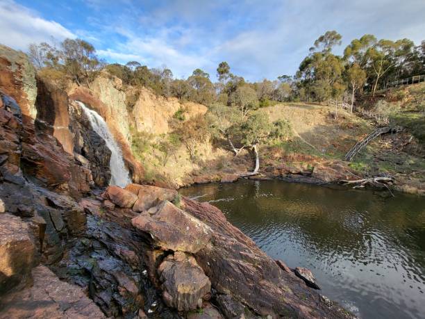 istock Nigretta Falls waterfall flowing down steep cliffs in Bulart, Australia 1439133755