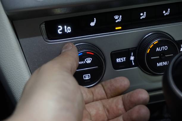 istock Of a modern car air conditioning system 1439134824