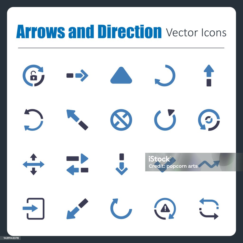 Arrows And Direction Stock Illustration - Download Image Now - Arrow ...